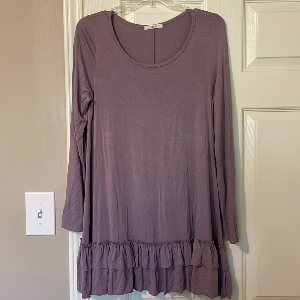 Ruffle Bottom Tunic